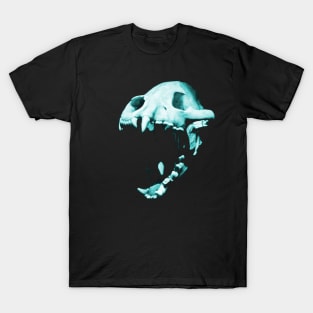 Predator Skull Turquoise T-Shirt